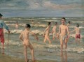 bathing boys 1900 Max Liebermann German Impressionism